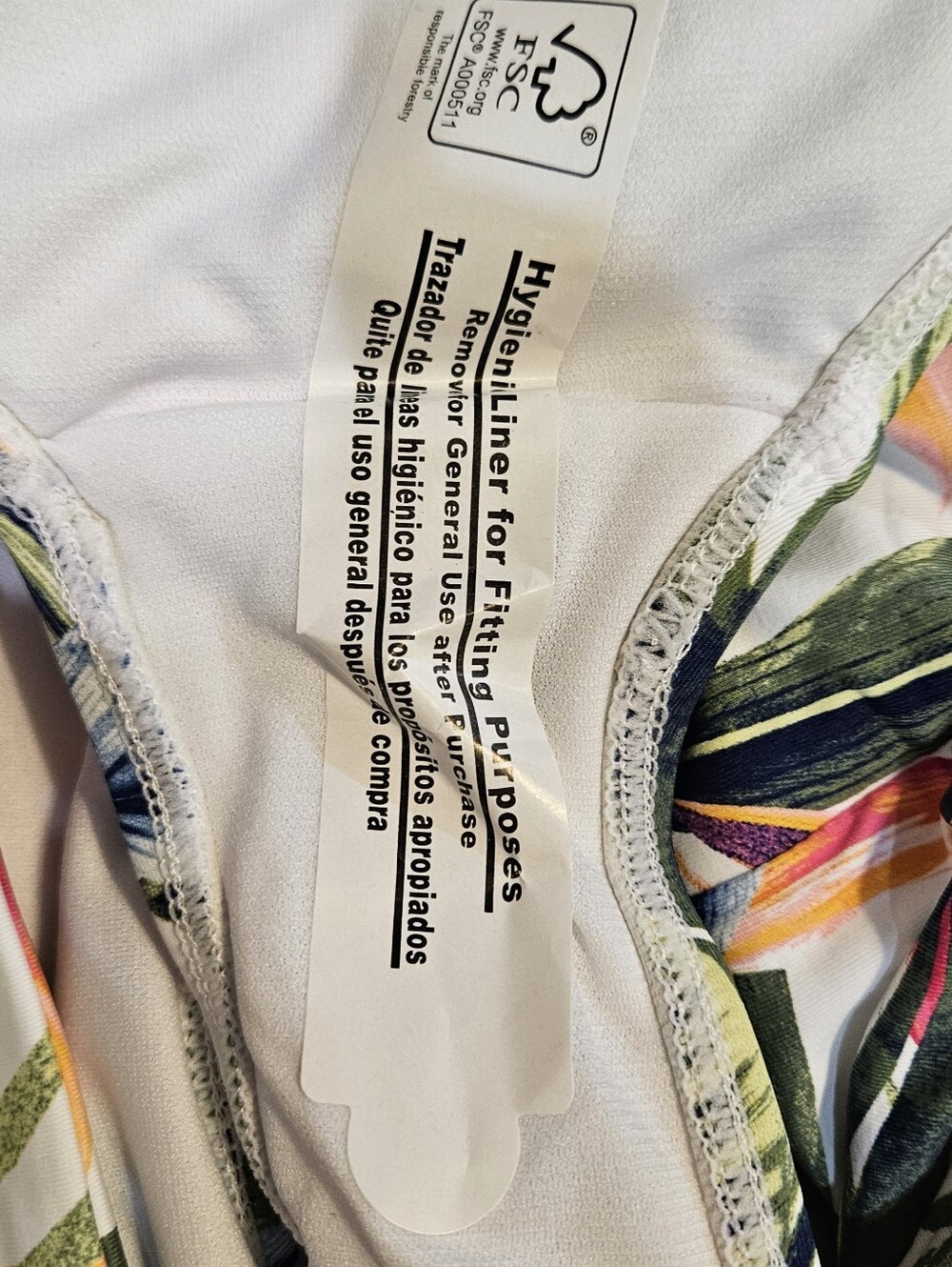 NWT | Liz Claiborne Tropical Floral Tankini Swimsuit Set | Large - Picture 8 of 9